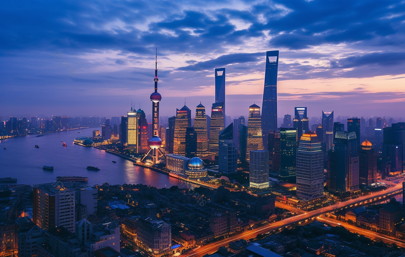 上海东方明珠外滩夜景摄影图,高清,摄影图,摄影图片,图片大全,摄影图免费下载